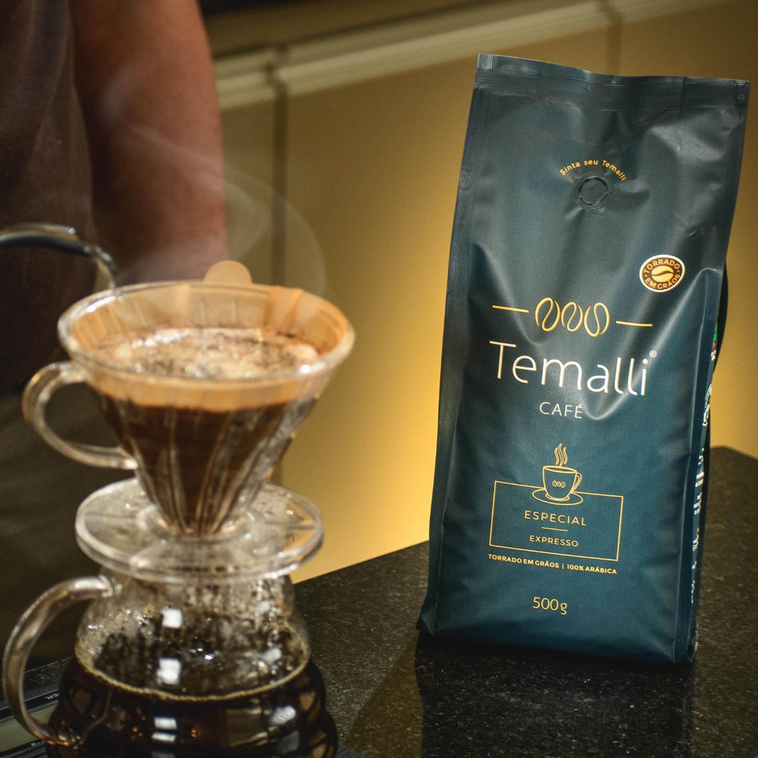Café Temalli® Clássico • Torra Média • 500g • 84pts
