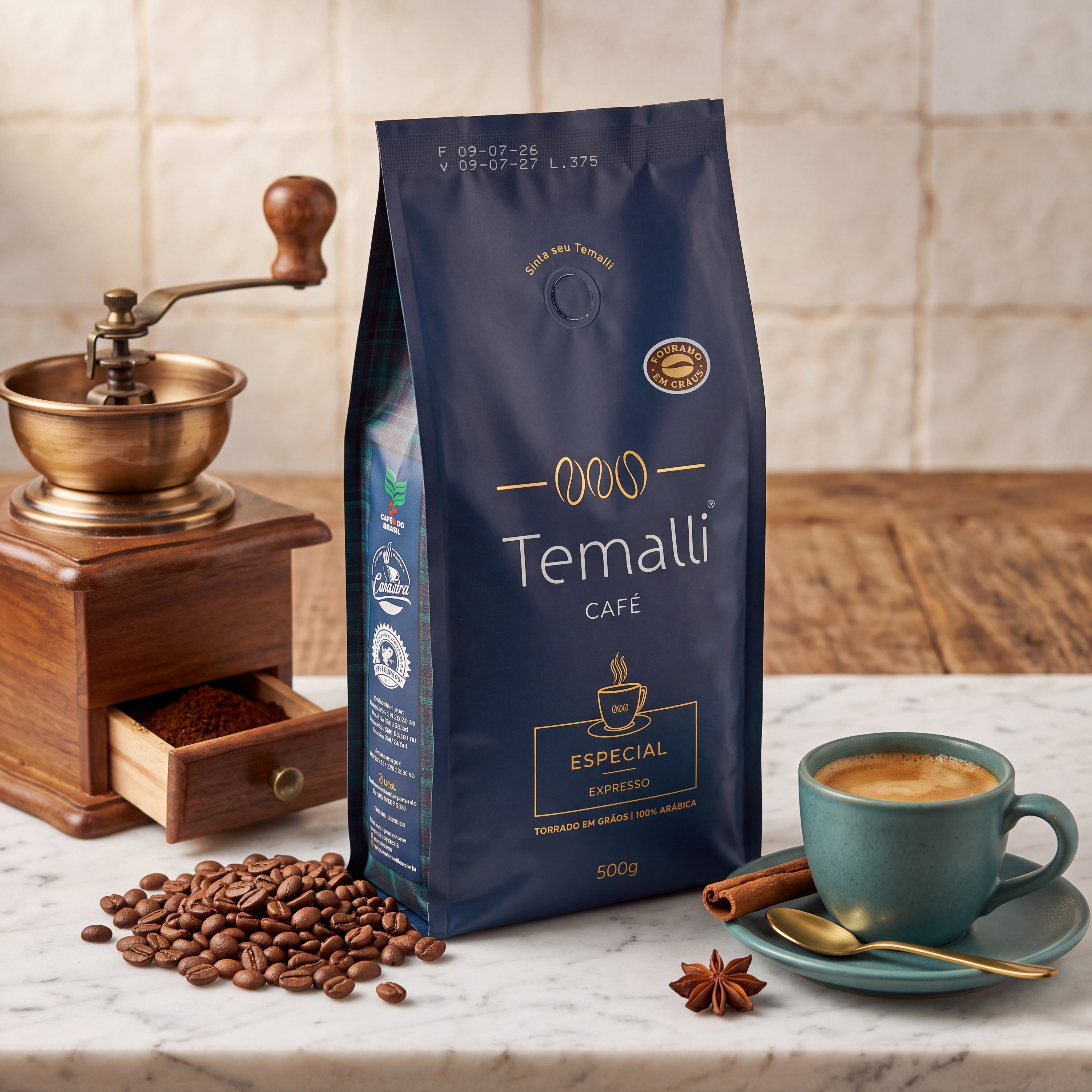 Café Temalli® • Torra Média • 500g • 84pts | Temalli® Café 