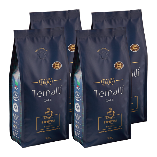 KIT 2kg – Café Temalli® • Torra Média • 84pts | Temalli® Café 