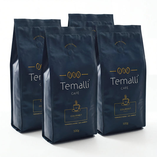 KIT 2kg – Café Temalli® • Torra Média • 84pts | Temalli® Café 